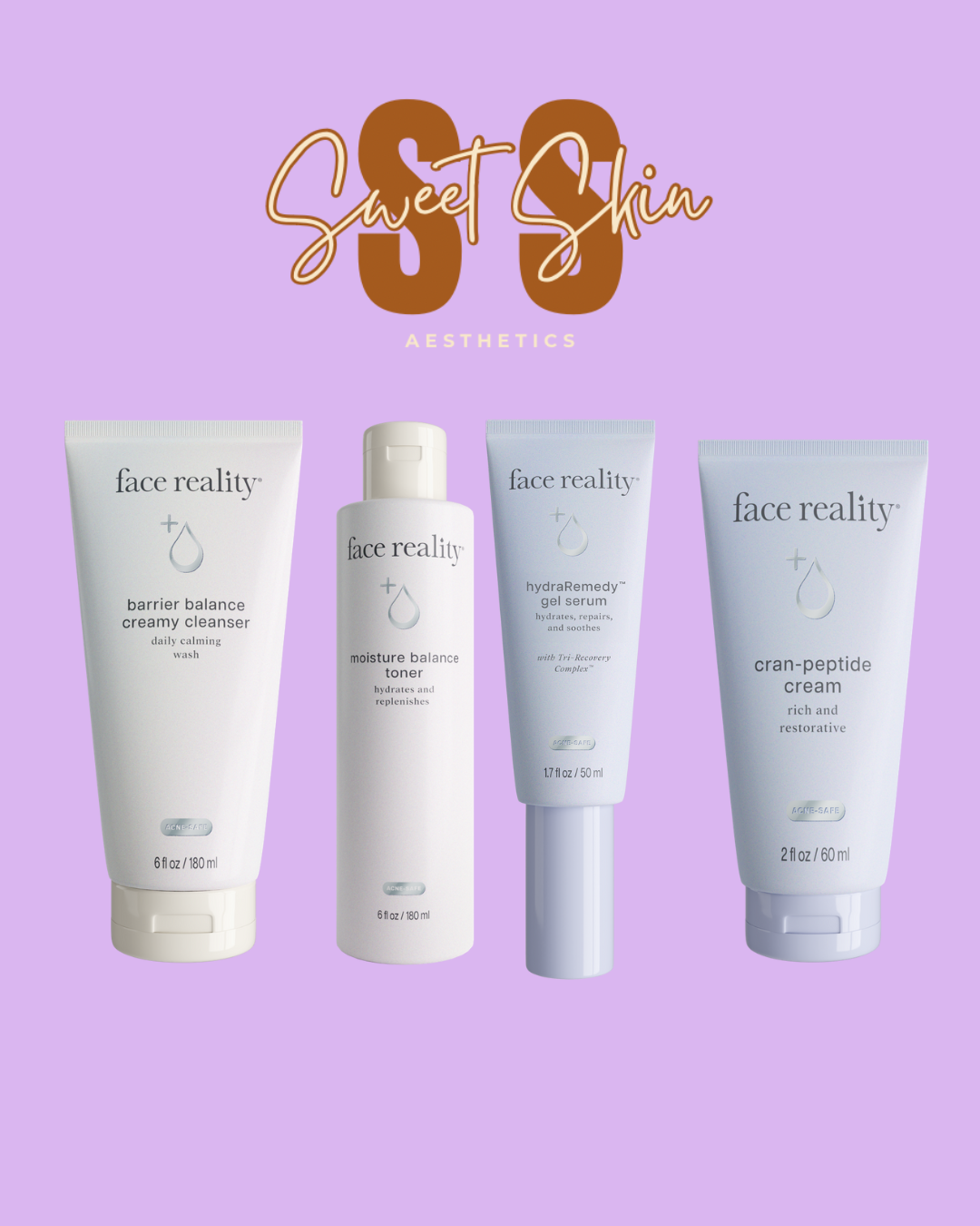 Acne-Safe Essentials Bundle for Dry or Sensitive Skin