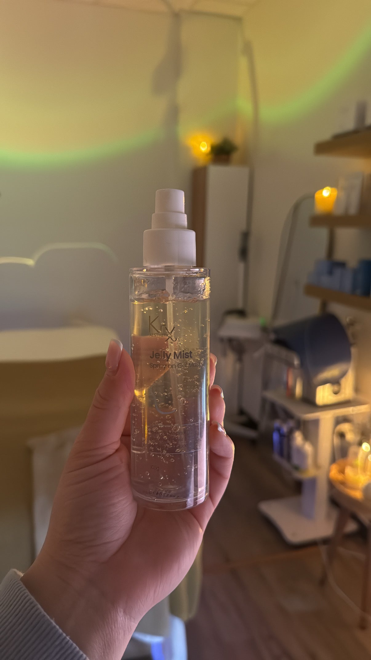 KrX Jelly Mist Spray on Gel Mask – Sweet Skin Aesthetics