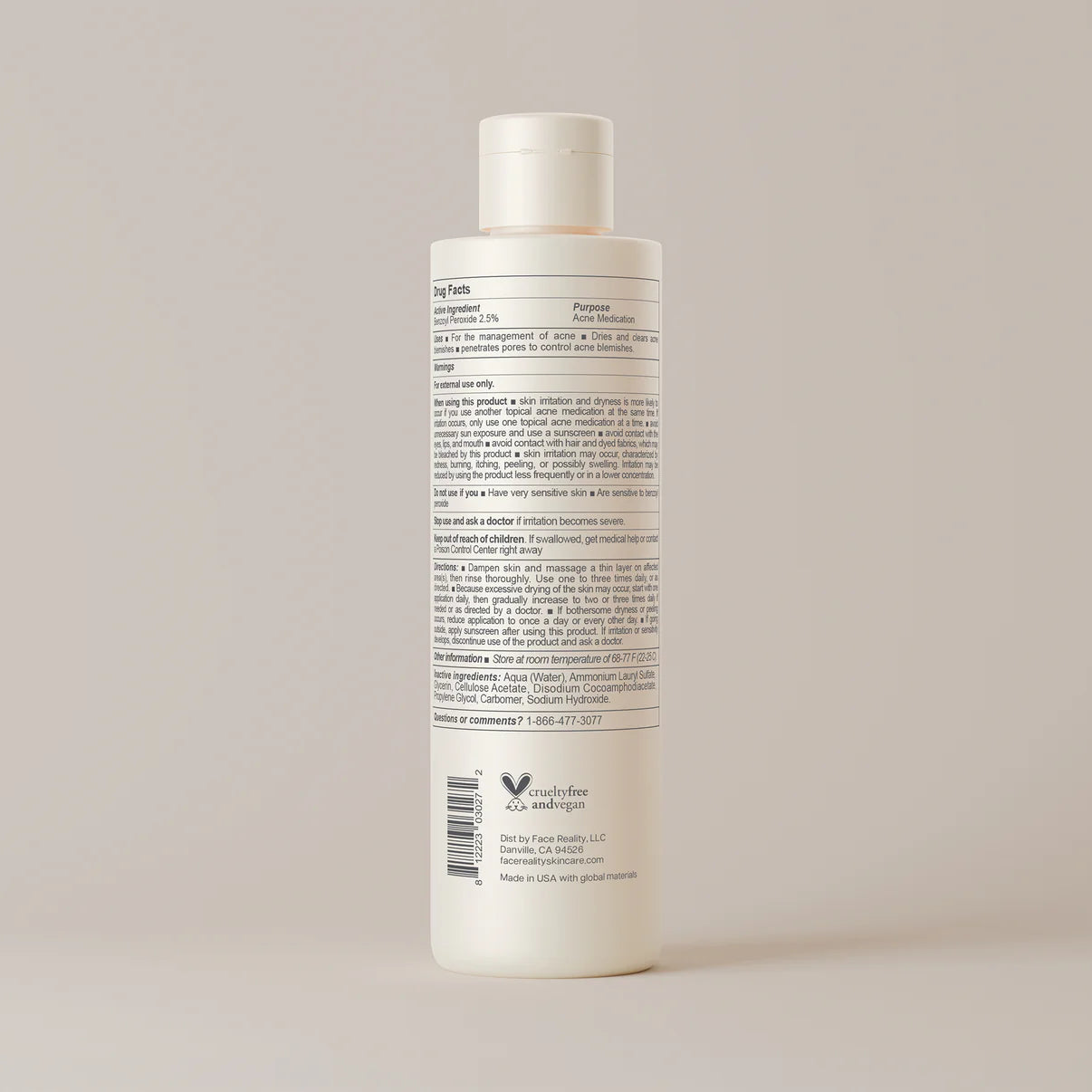 Acne Face and Body Scrub